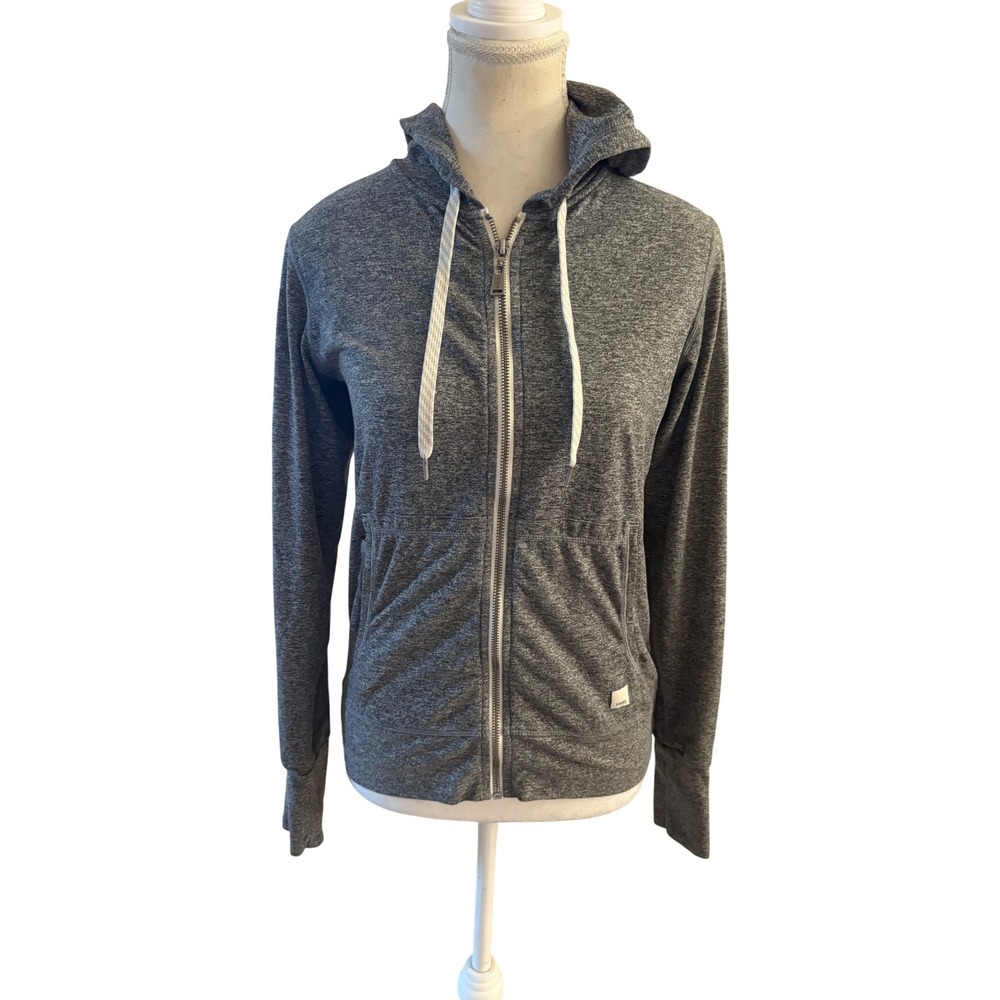 Vuori Women's Halo Performance Hoodie In Gray Size XS
